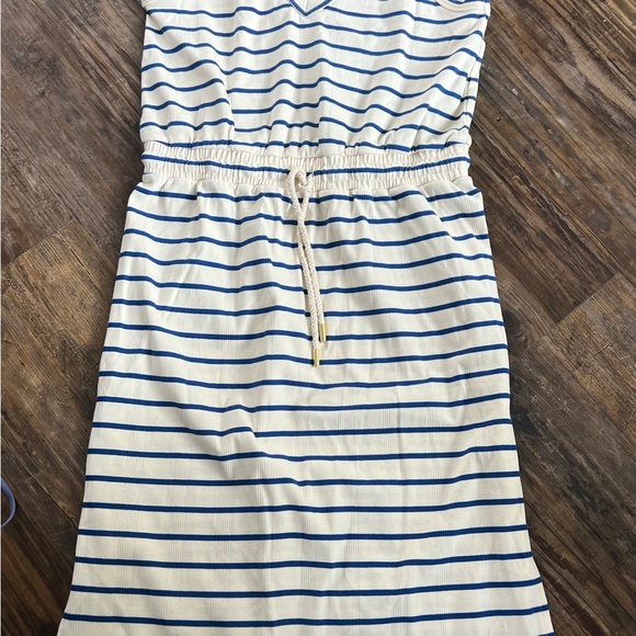 Evereve Alice Stripped Dress M - Picture 5 of 5